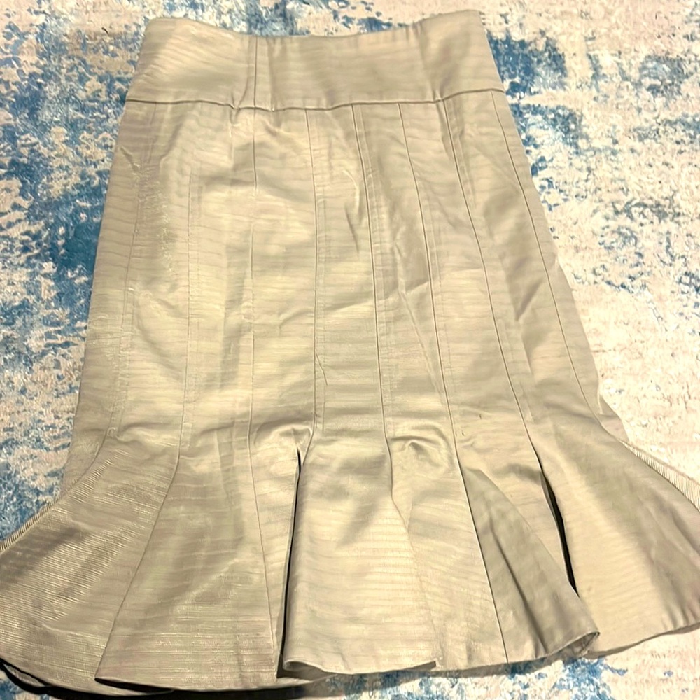 Reiss London skirt beige nwot. Size 2